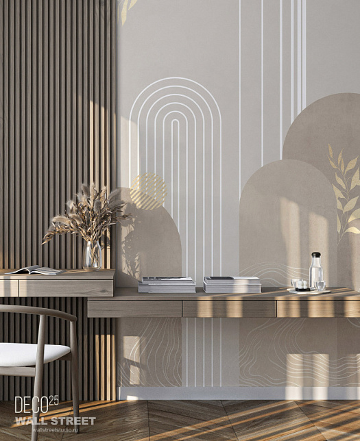 Фотообои в интерьере артикул DECO 25 13, DECO 25, Wall street