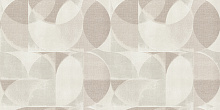 Коричневые обои с кругами Kerama Marazzi RENIASSANCE KM8512