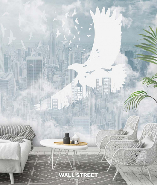 Фотообои в интерьере артикул Urban 23, URBAN, Wall street Фотообои в интерьере артикул Urban 23, URBAN, Wall street