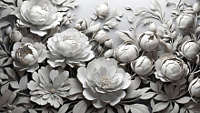 Design Studio 3D Voluminous flowers AG-VF-003